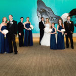 Bridal Party picture at intercontinental o'hare wedding