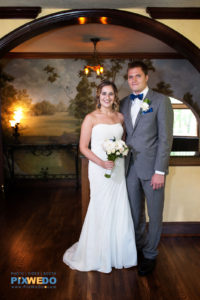 Bride and Groom inside The Grove, Glenview