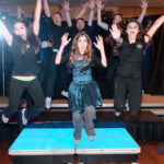 BJBE Bat Mitzvah Party group shot with entertainment team